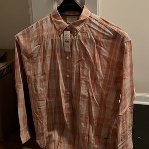 NWT J.Crew plaid button down. Size 8. Perfect for fall outings!